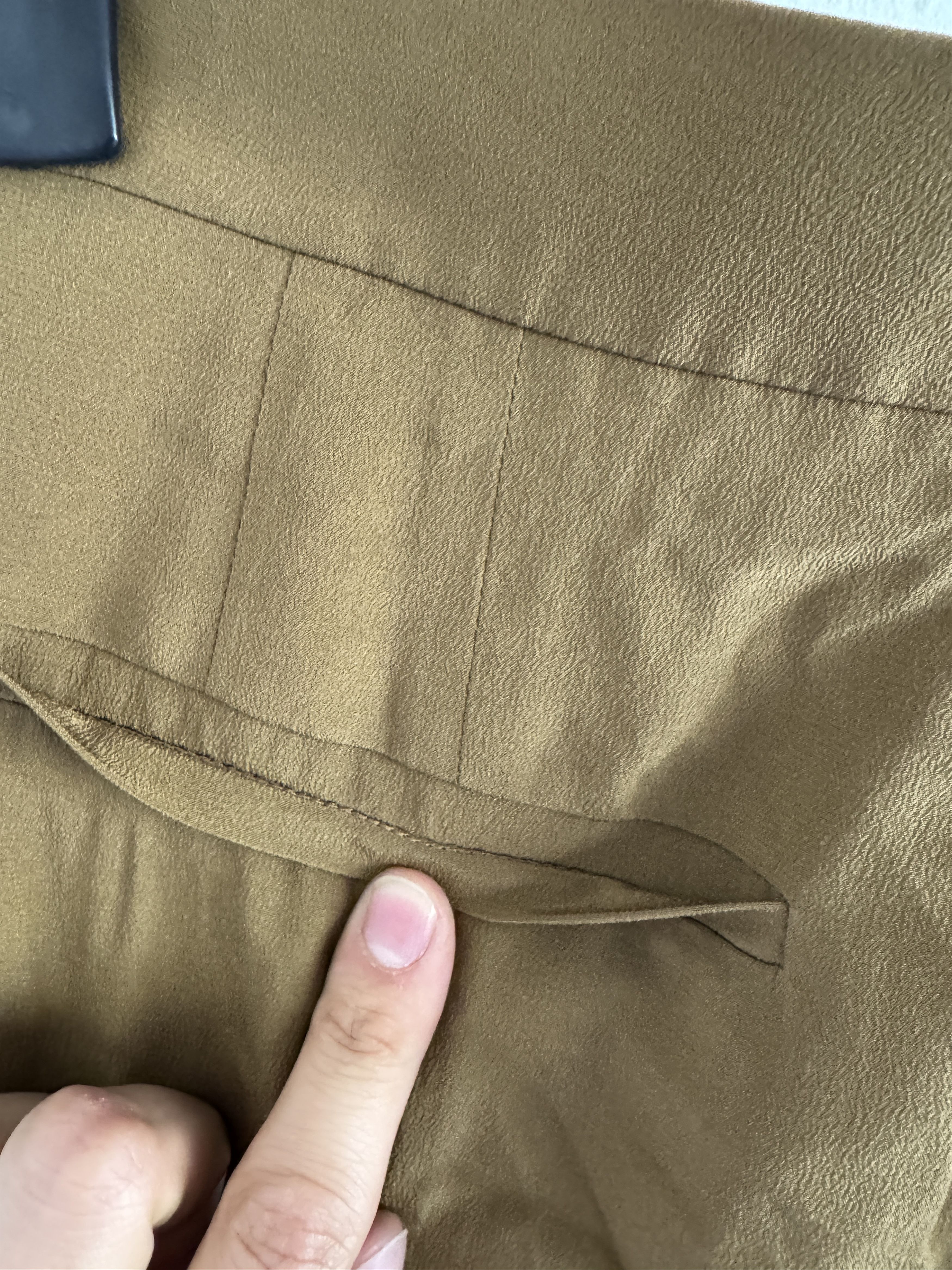 Chloe Beige Tailored Cotton Trousers Size 32" / US 10 / IT 46 - 19 Thumbnail