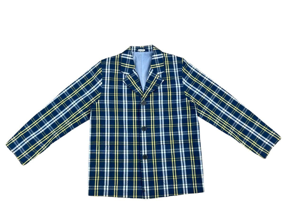 Vintage Vintage MILKBOY Japan Tartan Plaid Button Chore acket Coat Size US L / EU 52-54 / 3 - 1 Thumbnail