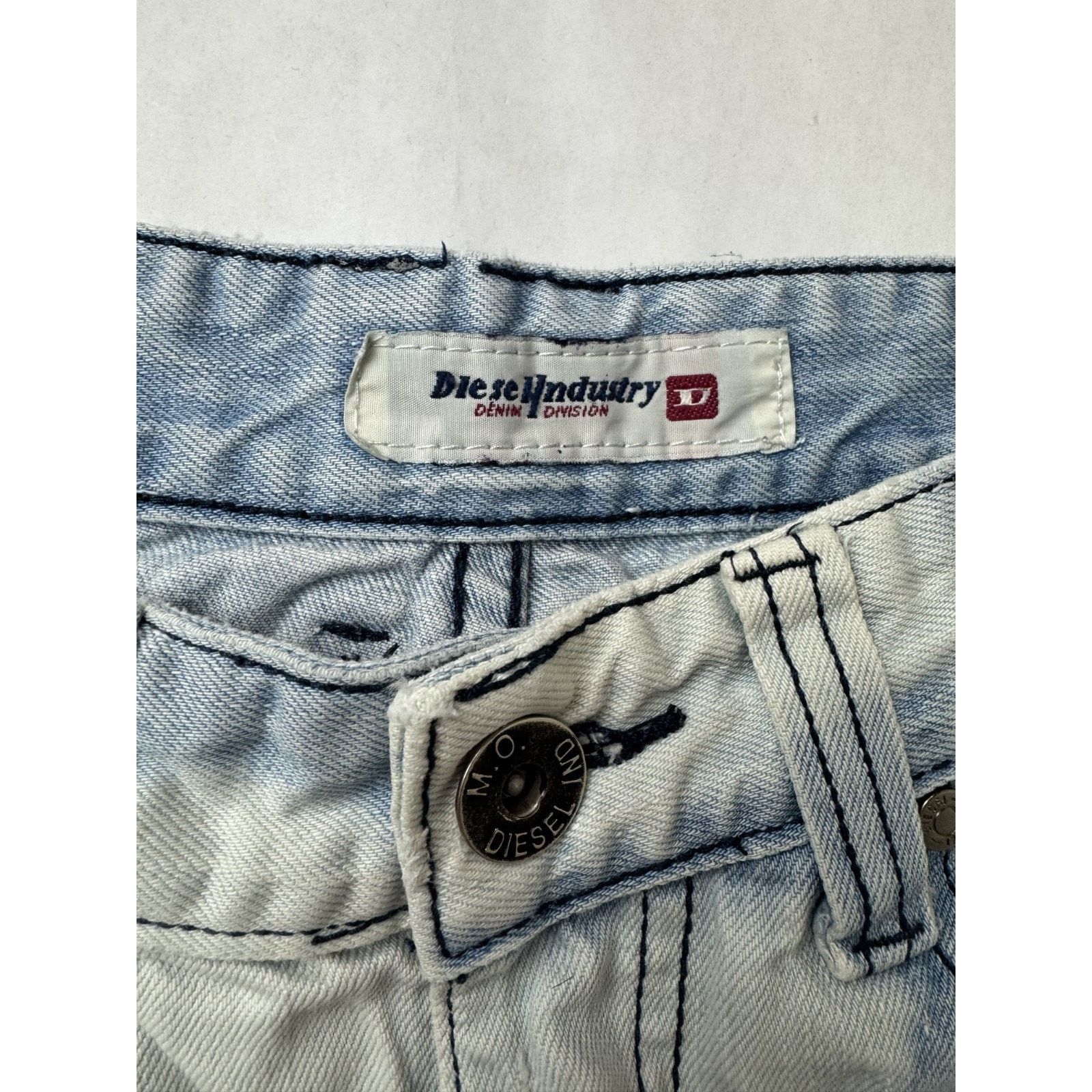 Diesel Y2K Diesel Jeans Streetwear Grunge Hip Hop Straight 90s 30 Size US 30 / EU 46 - 7 Thumbnail
