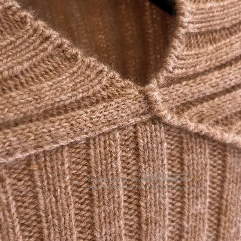 Loro Piana LORO PIANA Baby Cashmere Beige Knit Set, Asymmetrical Desi Size XS / US 0-2 / IT 36-38 - 6 Thumbnail