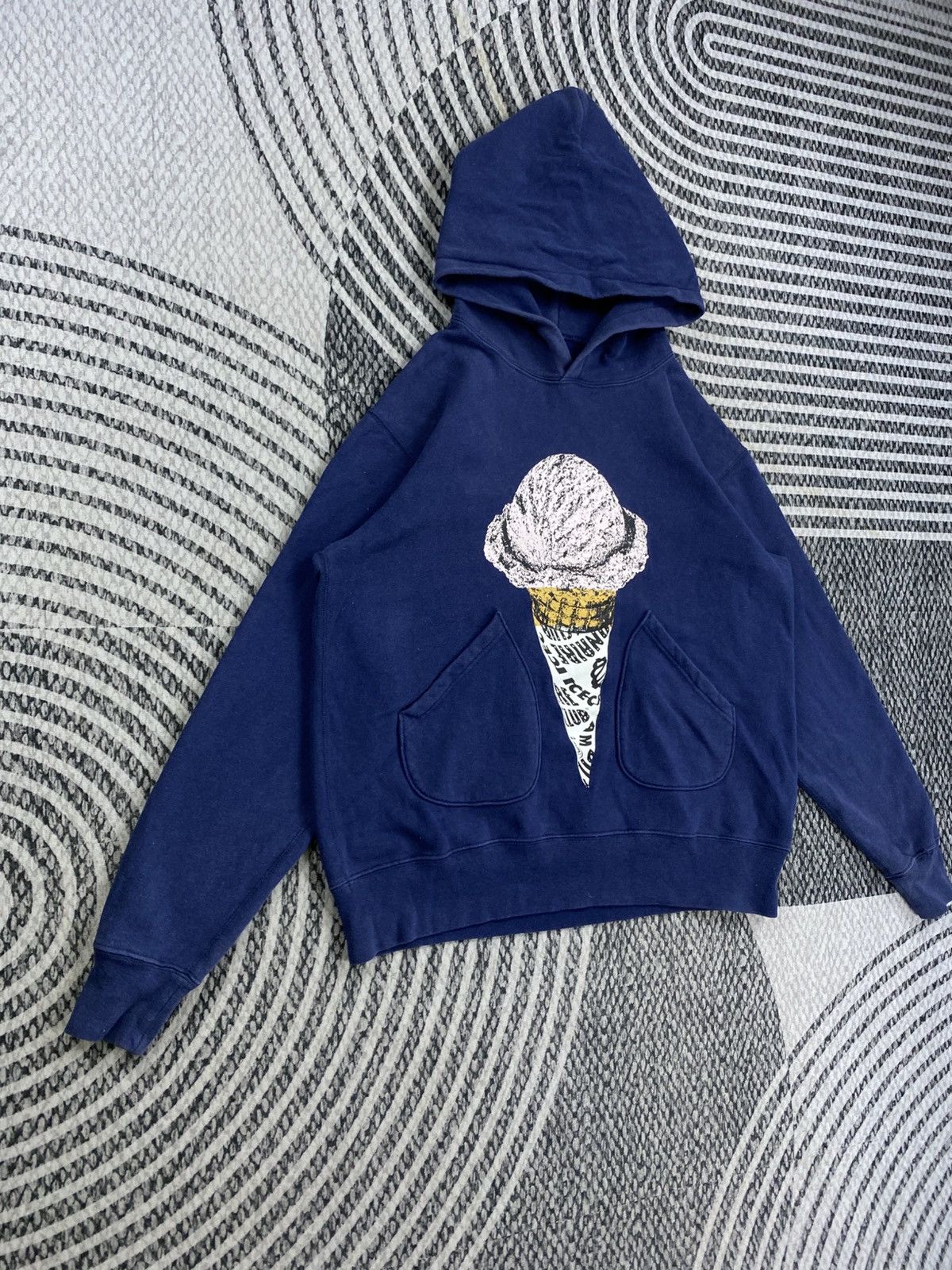 Billionaire Boys Club 🔥Vintage Billionaire Boys Club Ice Cream Printed Hoodie Size US M / EU 48-50 / 2 - 3 Thumbnail