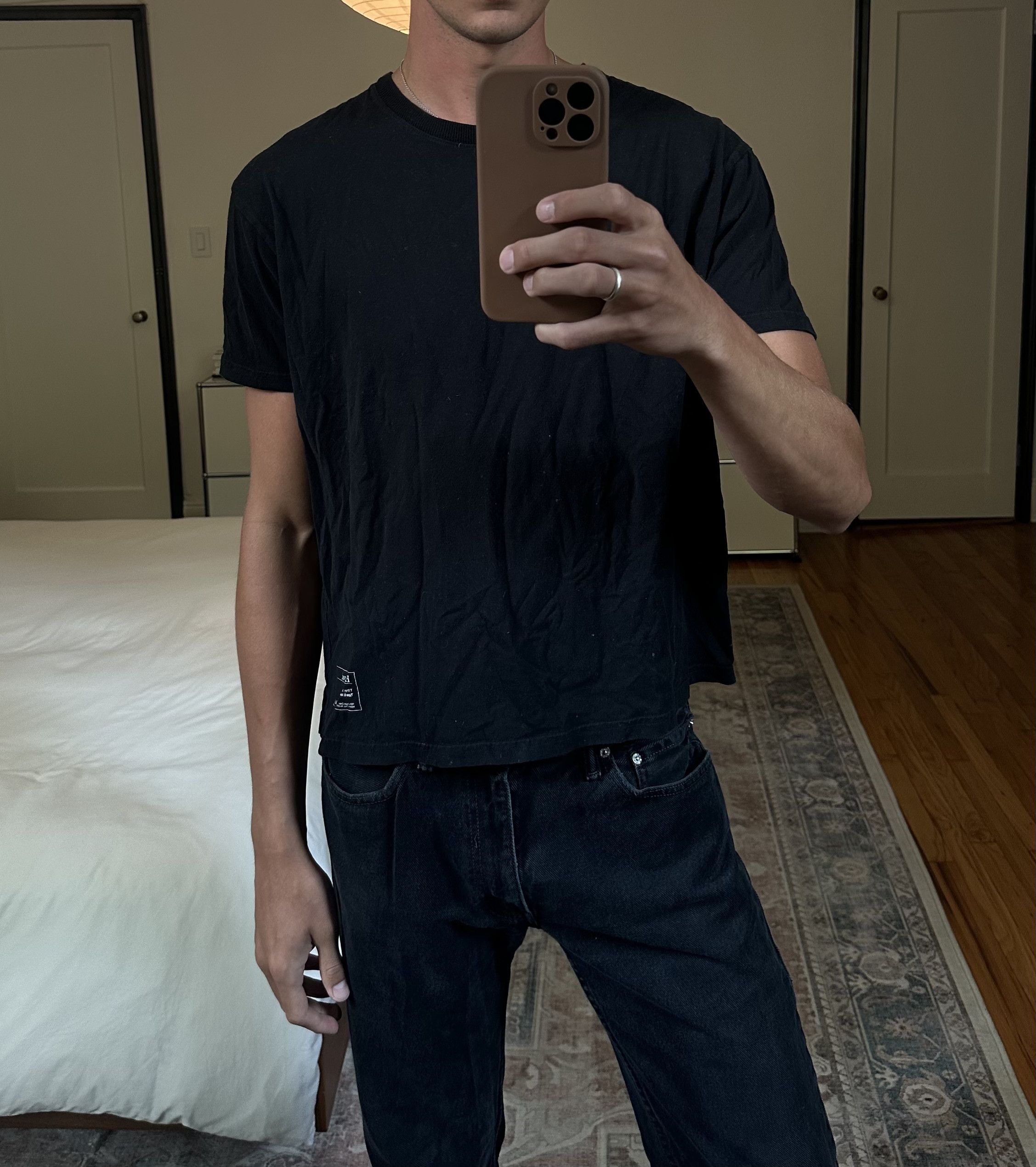 Entireworld Entireworld Black T-Shirt Size US S / EU 44-46 / 1 - 1 Thumbnail