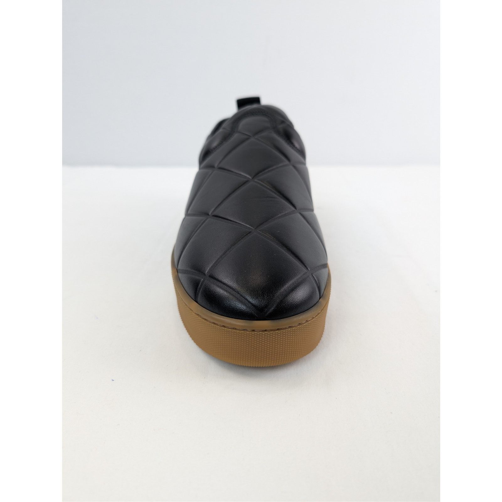 Bottega Veneta o1rshd1 Embossed Lagoon Nappa Quilt Sneaker in Black Size US 11 / EU 44 - 13 Thumbnail