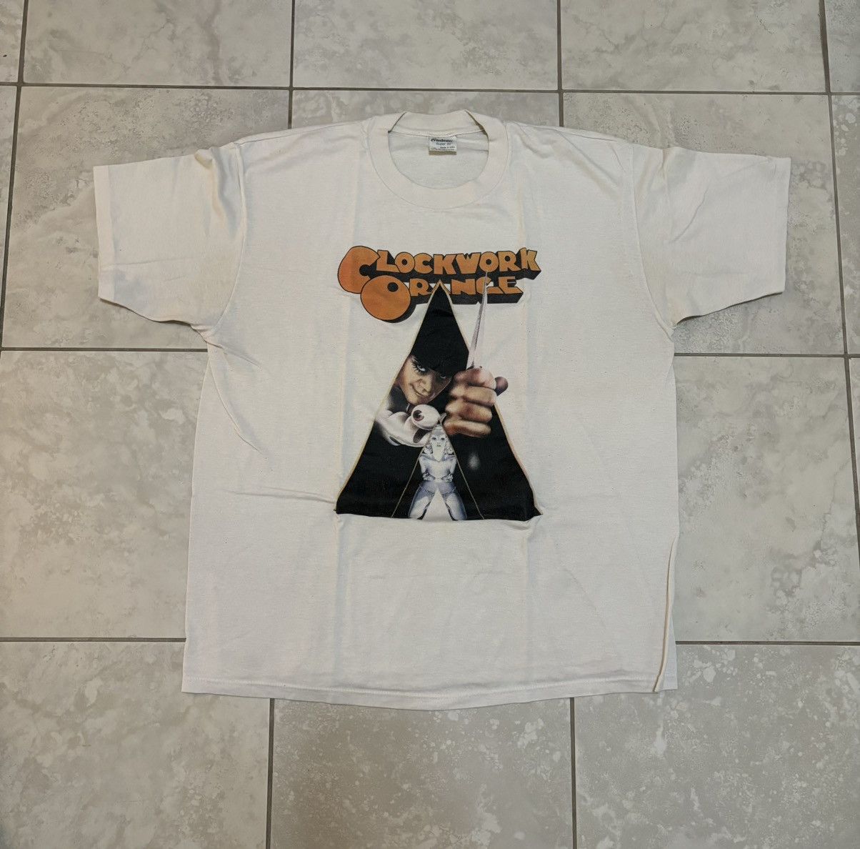Rare Vintage A Clockwork Orange Alex Stanley Kubrick Movie T, image size:1204x1188