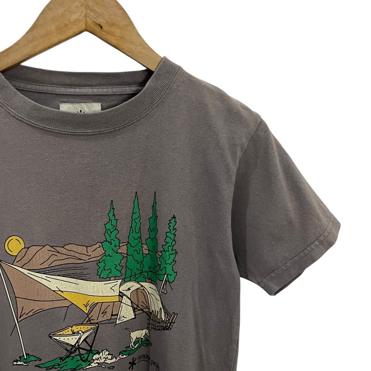 Snow Peak Vintage Snow Peak Big Logo T-shirt Size S / US 4 / IT 40 - 4 Thumbnail