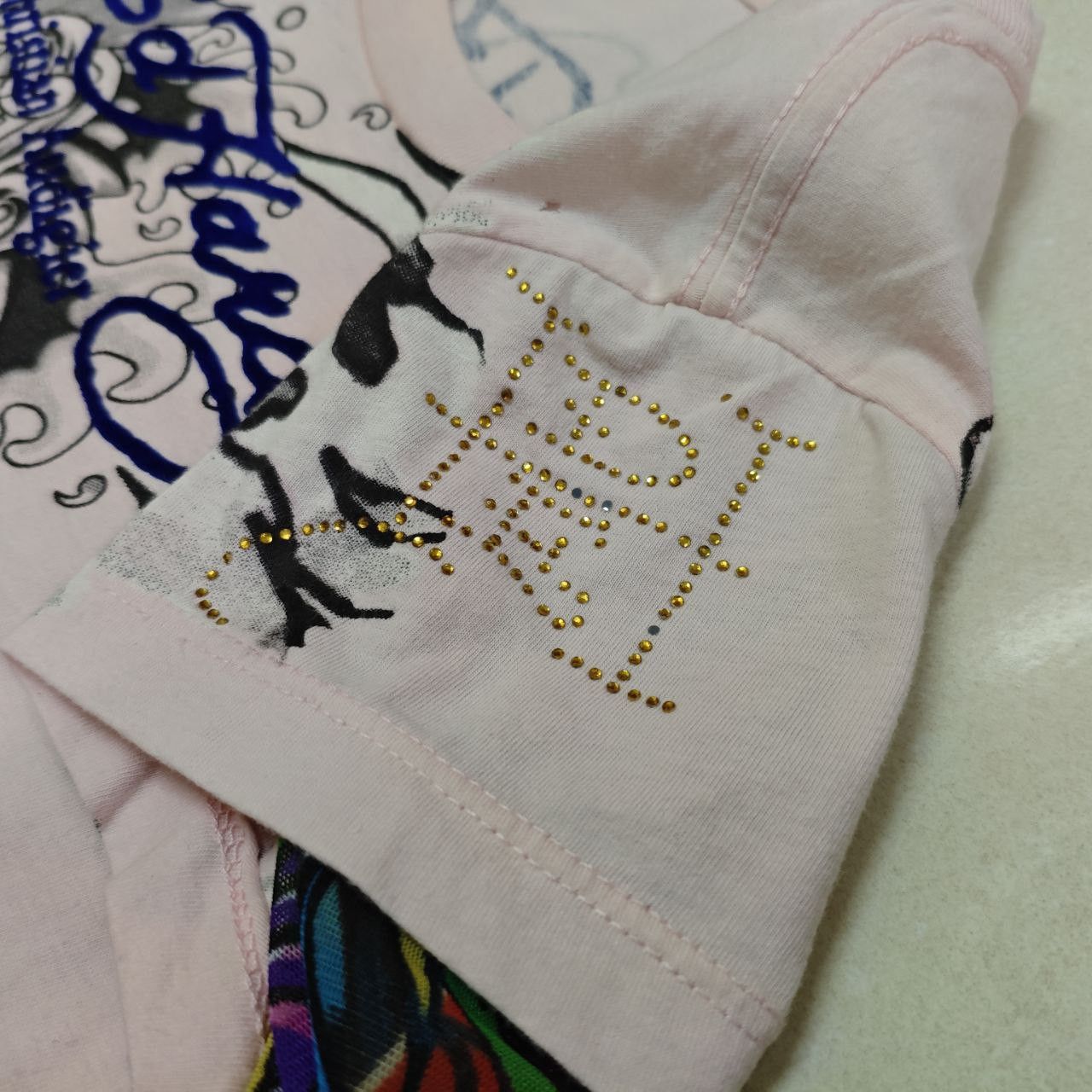 Ed Hardy ED HARDY X CHRISTIAN AUDIGIER Mermaid Crystals Tattoo Tee Size M / US 6-8 / IT 42-44 - 9 Thumbnail