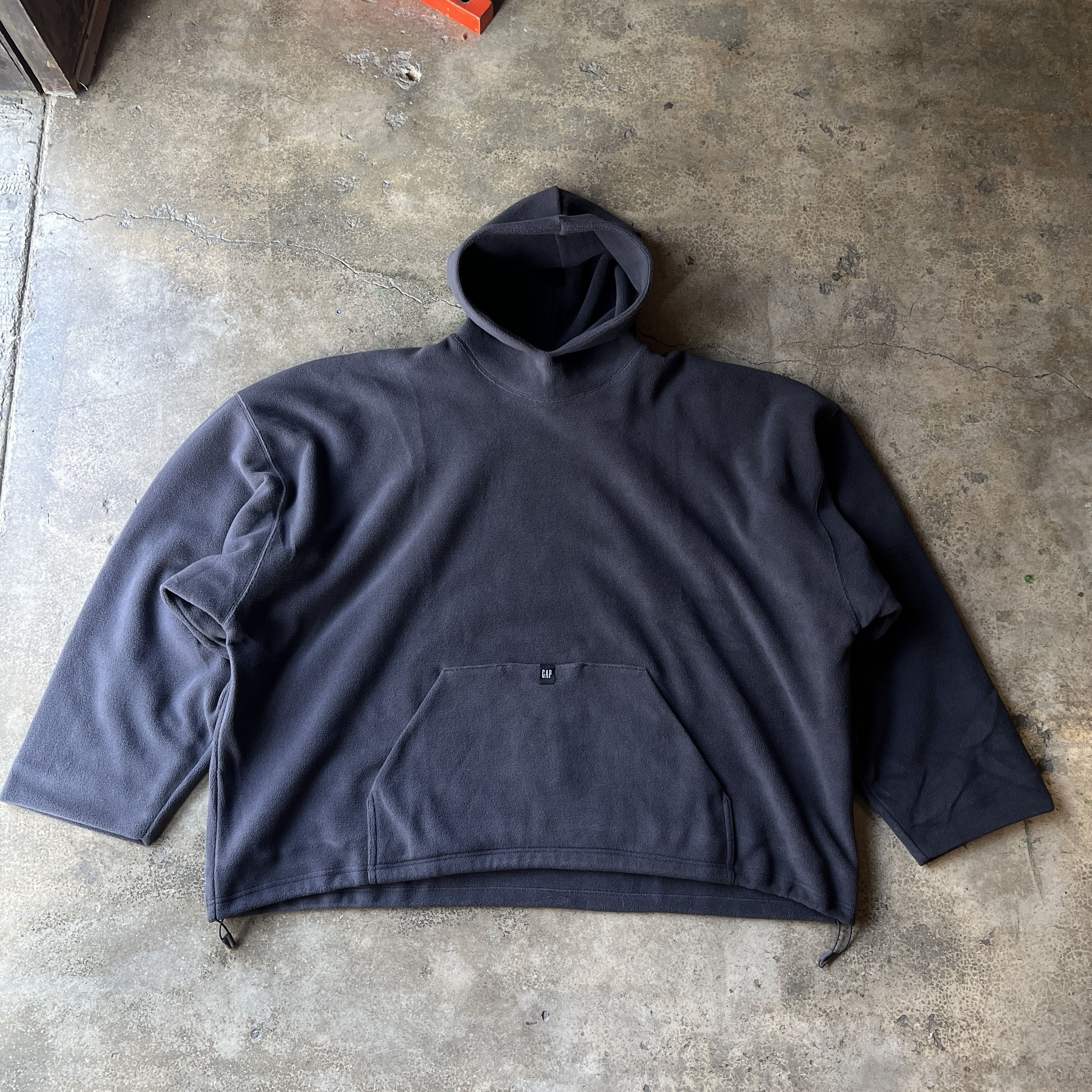 Balenciaga × Gap × Yeezy Yeezy Balenciaga Gap Polar Fleece Hoodie Size US XL / EU 56 / 4 - 7 Thumbnail