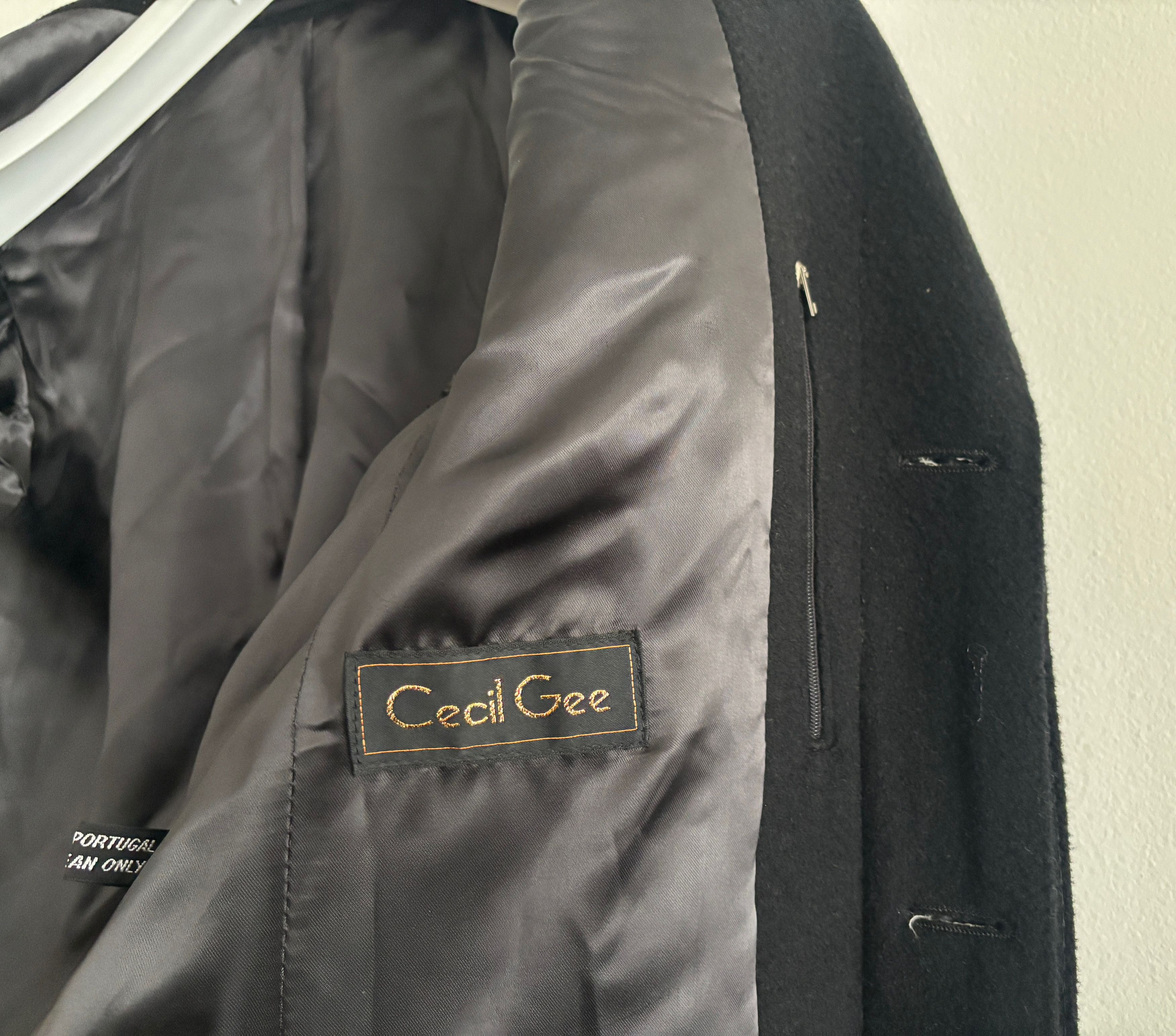 Vintage Vintage Cecil Gee Cashmere Overcoat -36/ Small Size US S / EU 44-46 / 1 - 8 Thumbnail