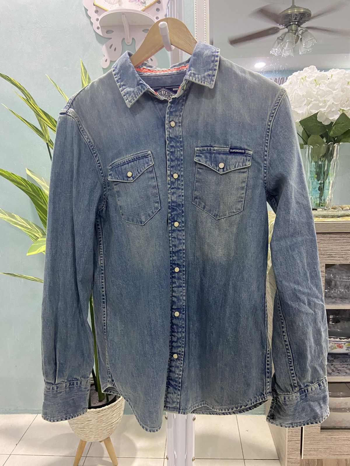 Superdry Superdry denim jacket Size US XXS / EU 40 - 1 Thumbnail