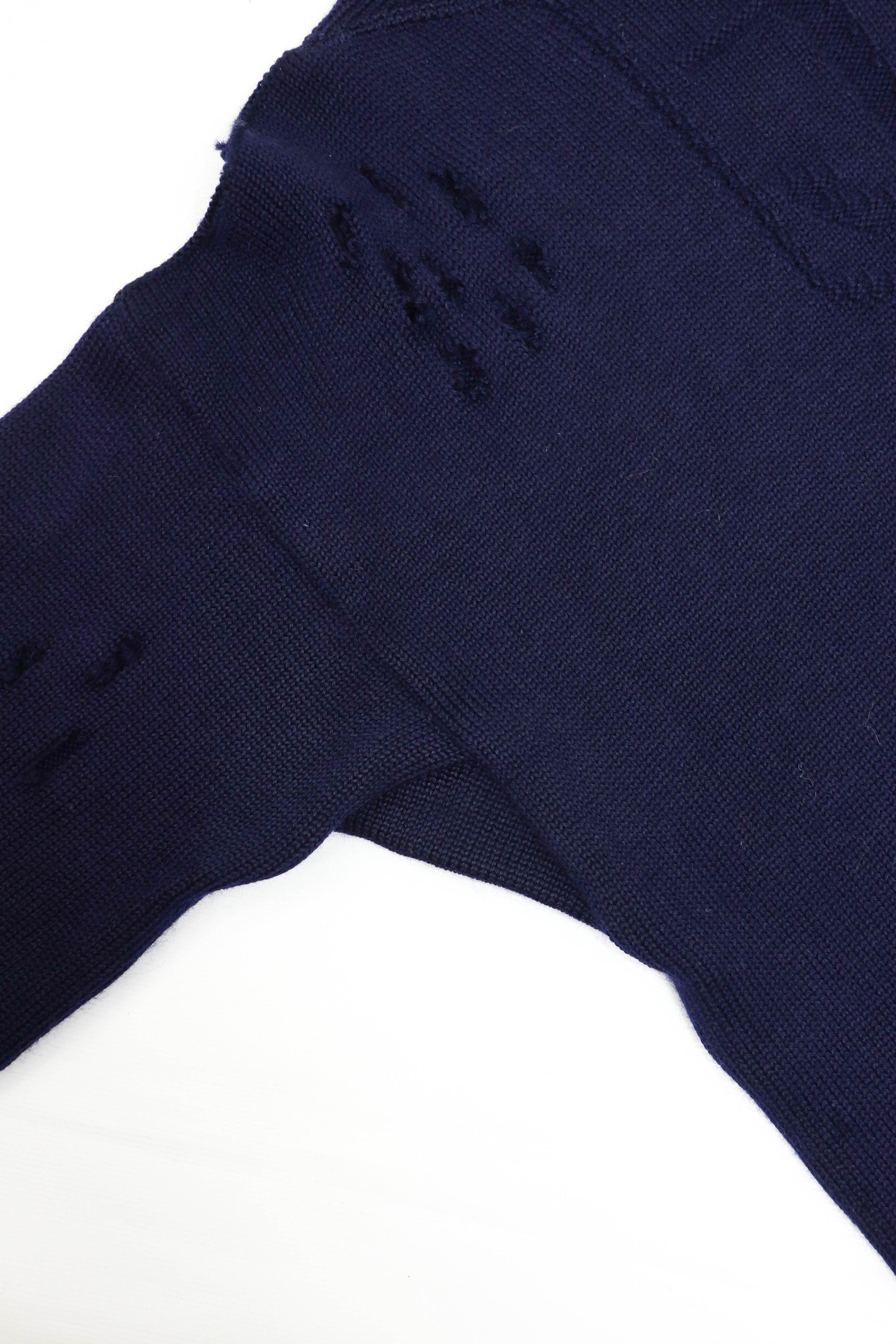 Vintage Sumerland Vintage Anchor Wool Jerseyknit Distressed Sweater Size US M / EU 48-50 / 2 - 10 Thumbnail