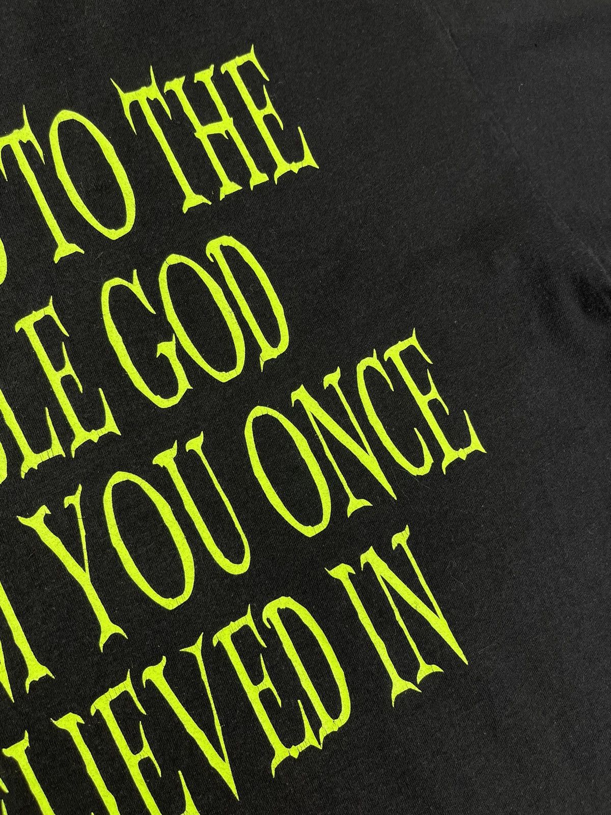 Vintage Vintage Suffocation And Jesus Wept T-Shirt Size M Size US M / EU 48-50 / 2 - 9 Thumbnail