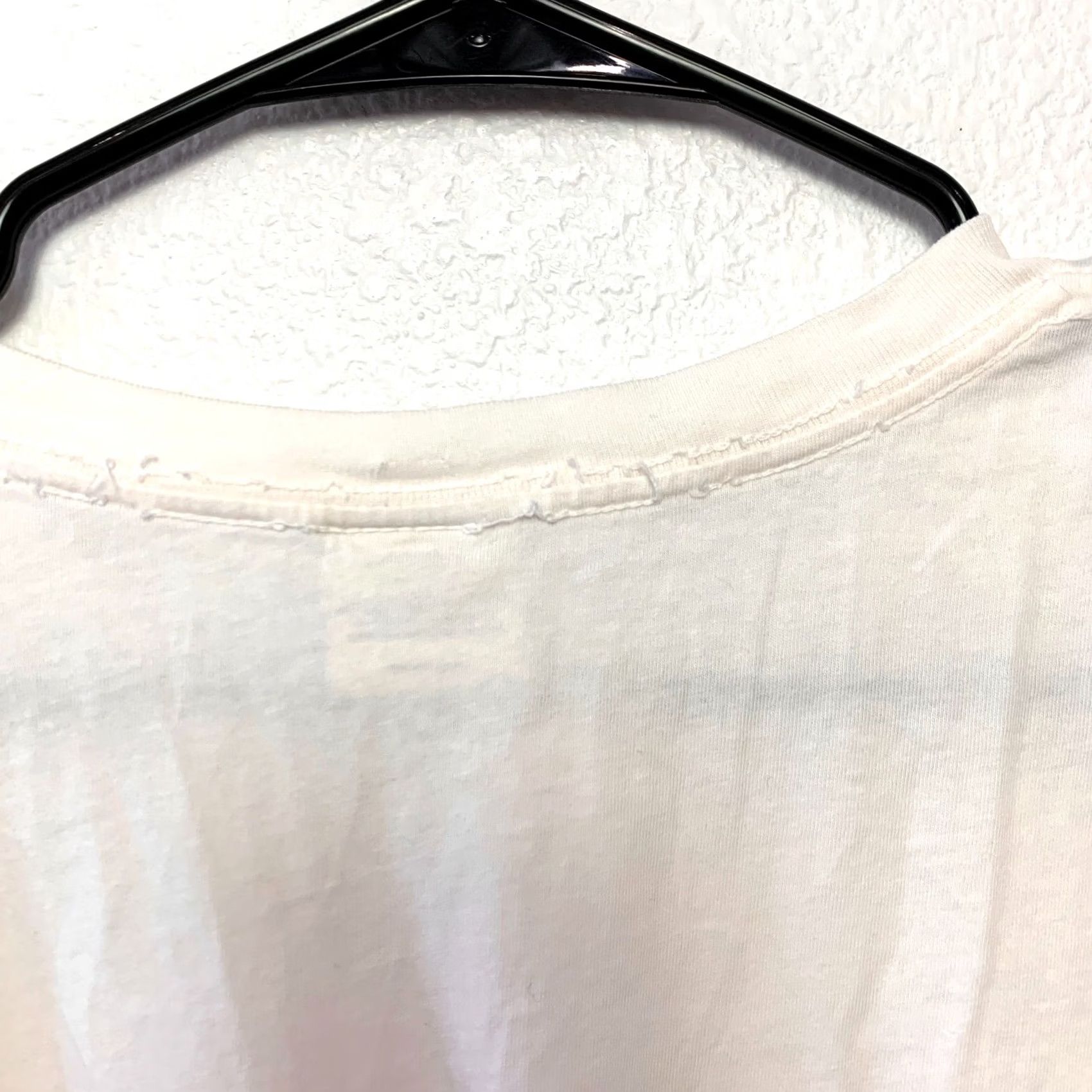 Vintage Oat Collective America Est. 1776 White Black Tee T-Shirt Womens Large Size L / US 10 / IT 46 - 5 Thumbnail