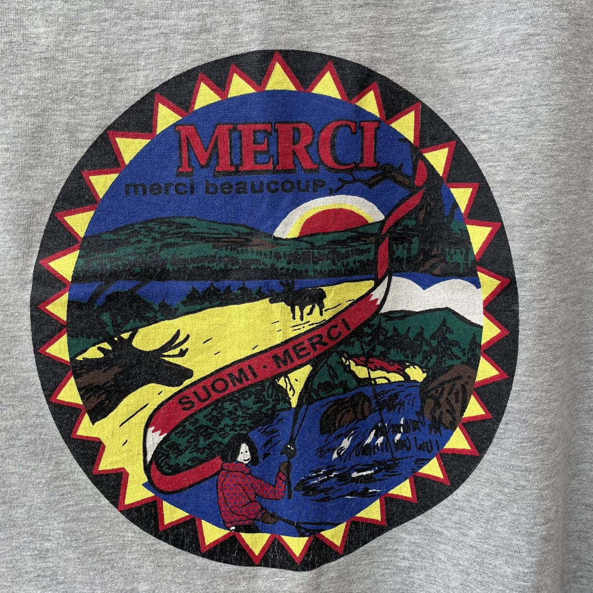 Issey Miyake 🔥🇯🇵Mercibeaucoup By Issey Miyake Graphic Raglan Tee Size US M / EU 48-50 / 2 - 4 Thumbnail