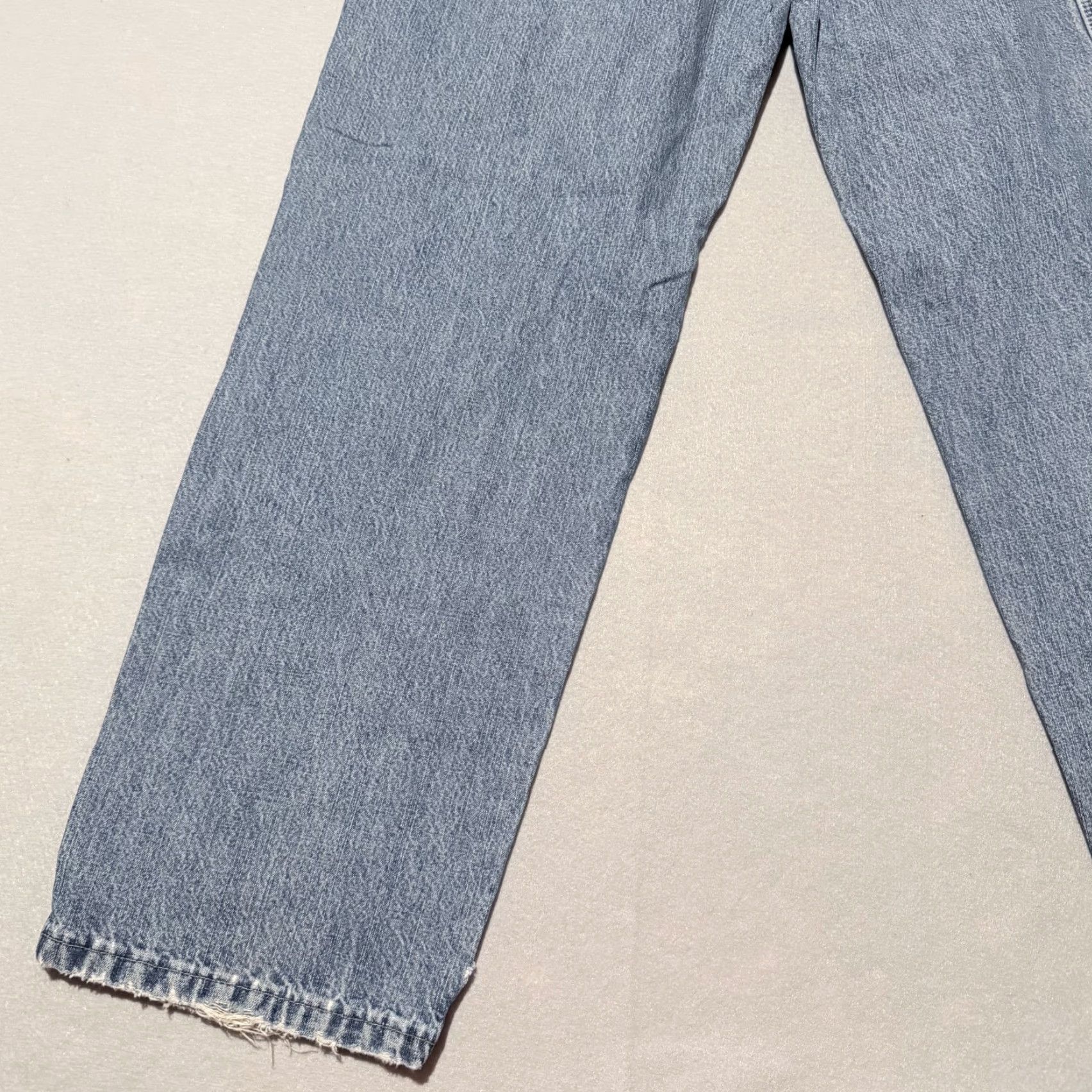 Wrangler Wrangler Jeans Men 32x32 Denim Medium Wash Carpenter Zip Fly Straight Size US 32 / EU 48 - 7 Thumbnail
