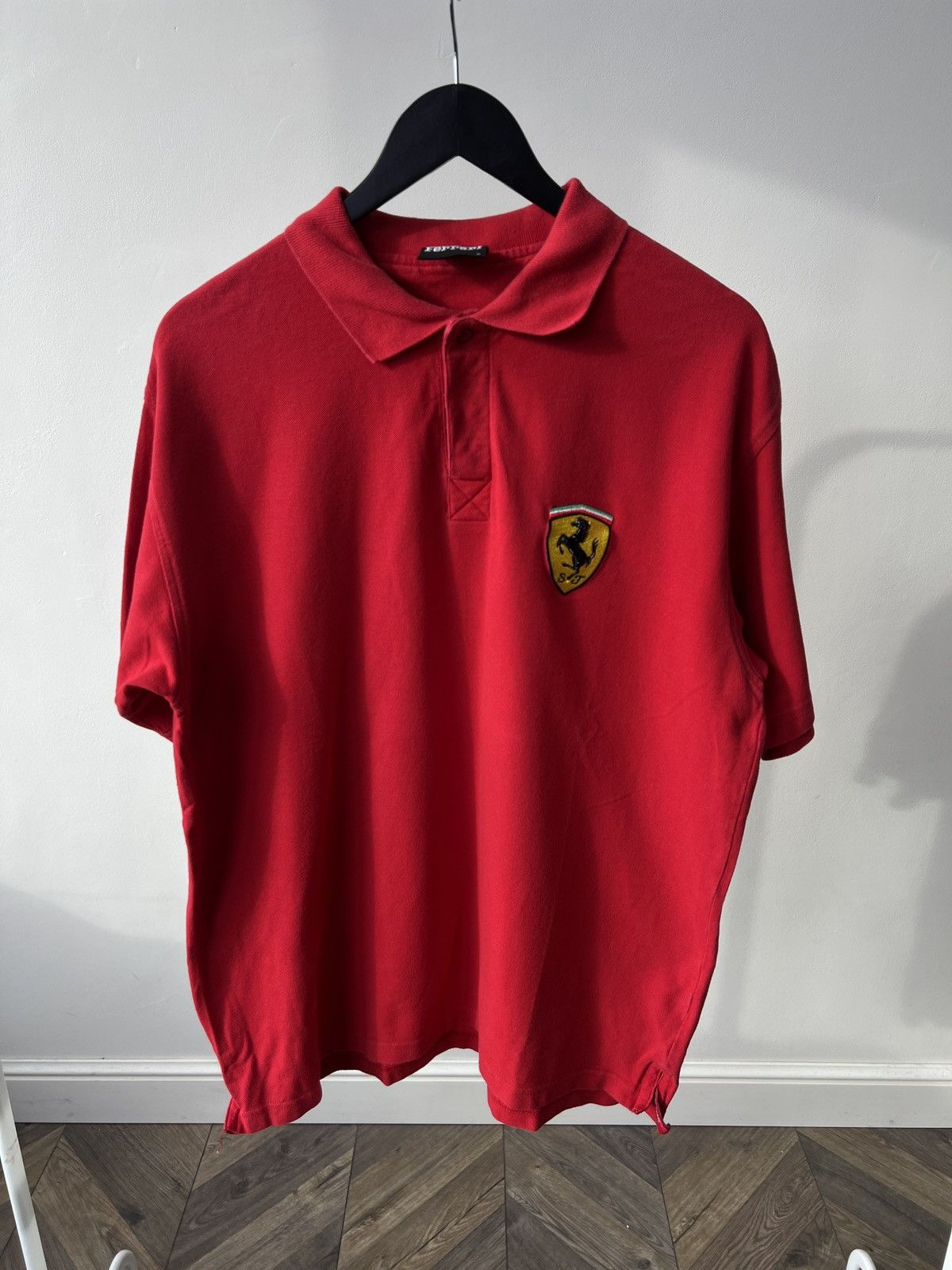 Ferrari Vintage Ferrari 1999 Racing Polo T-Shirt Size US L / EU 52-54 / 3 - 1 Thumbnail