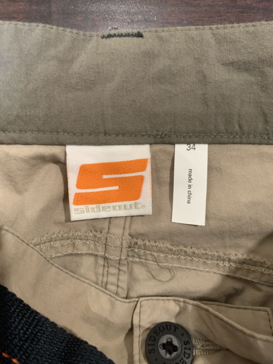 Sideout vintage cream sideout cargo shorts Size US 34 / EU 50 - 3 Thumbnail