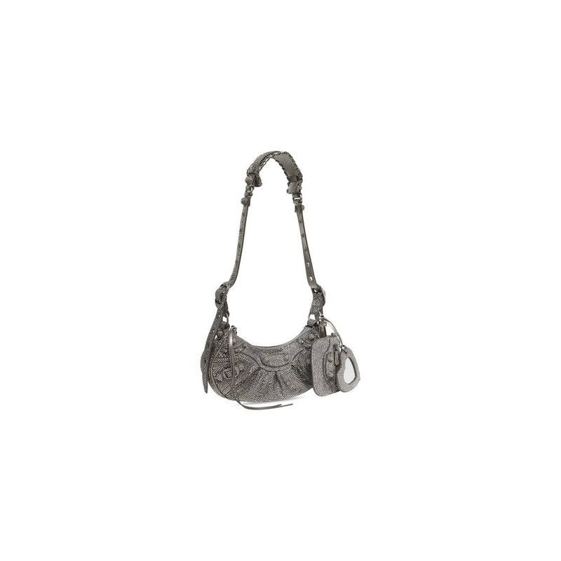 Balenciaga o1srvl11e0426 Size: OS / Le Cagole XS Shoulder Bag in Gray Size ONE SIZE - 4 Thumbnail