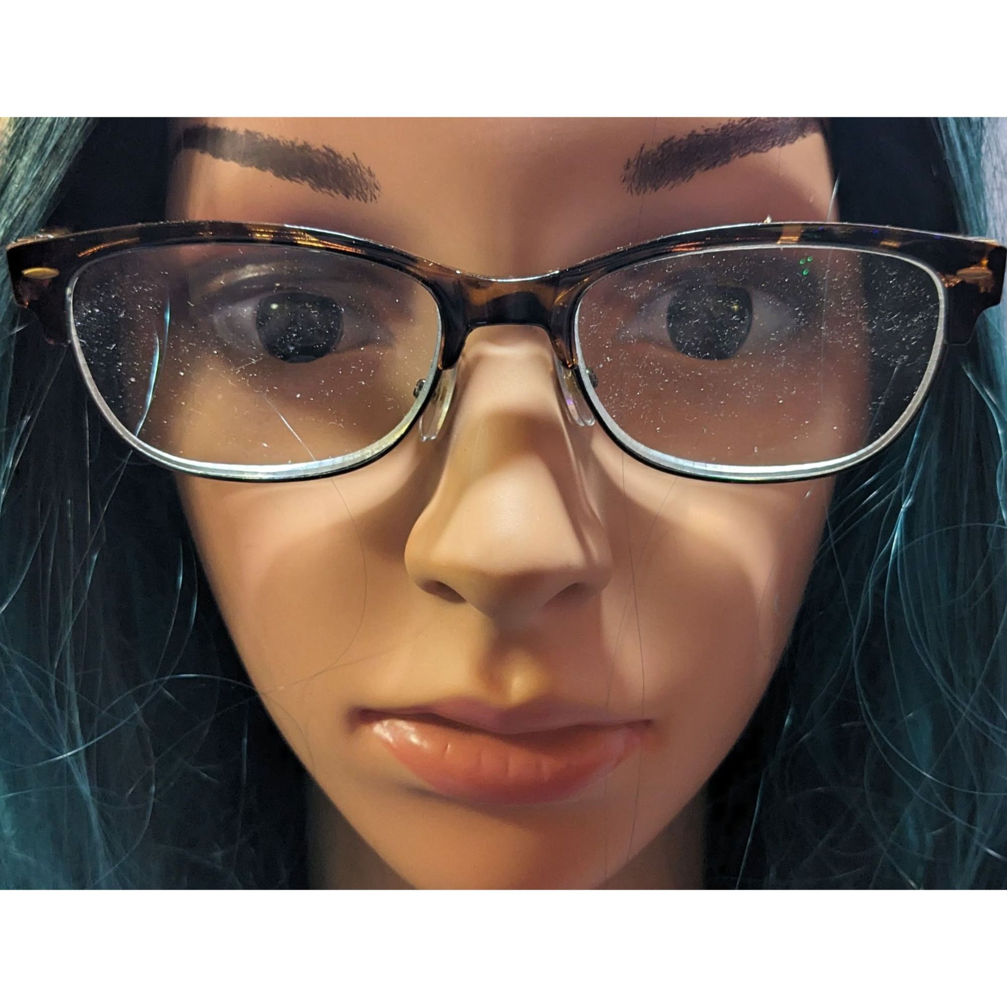 Foster Grant Foster Grant Cleo Tortoise Retro Glasses Frames Size ONE SIZE - 7 Thumbnail