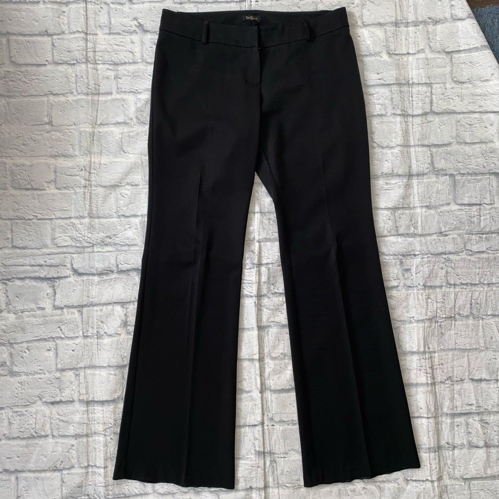 Forever 21 Forever 21 women L flat front pull on dress pants black Size 34" / US 12 / IT 48 - 1 Thumbnail