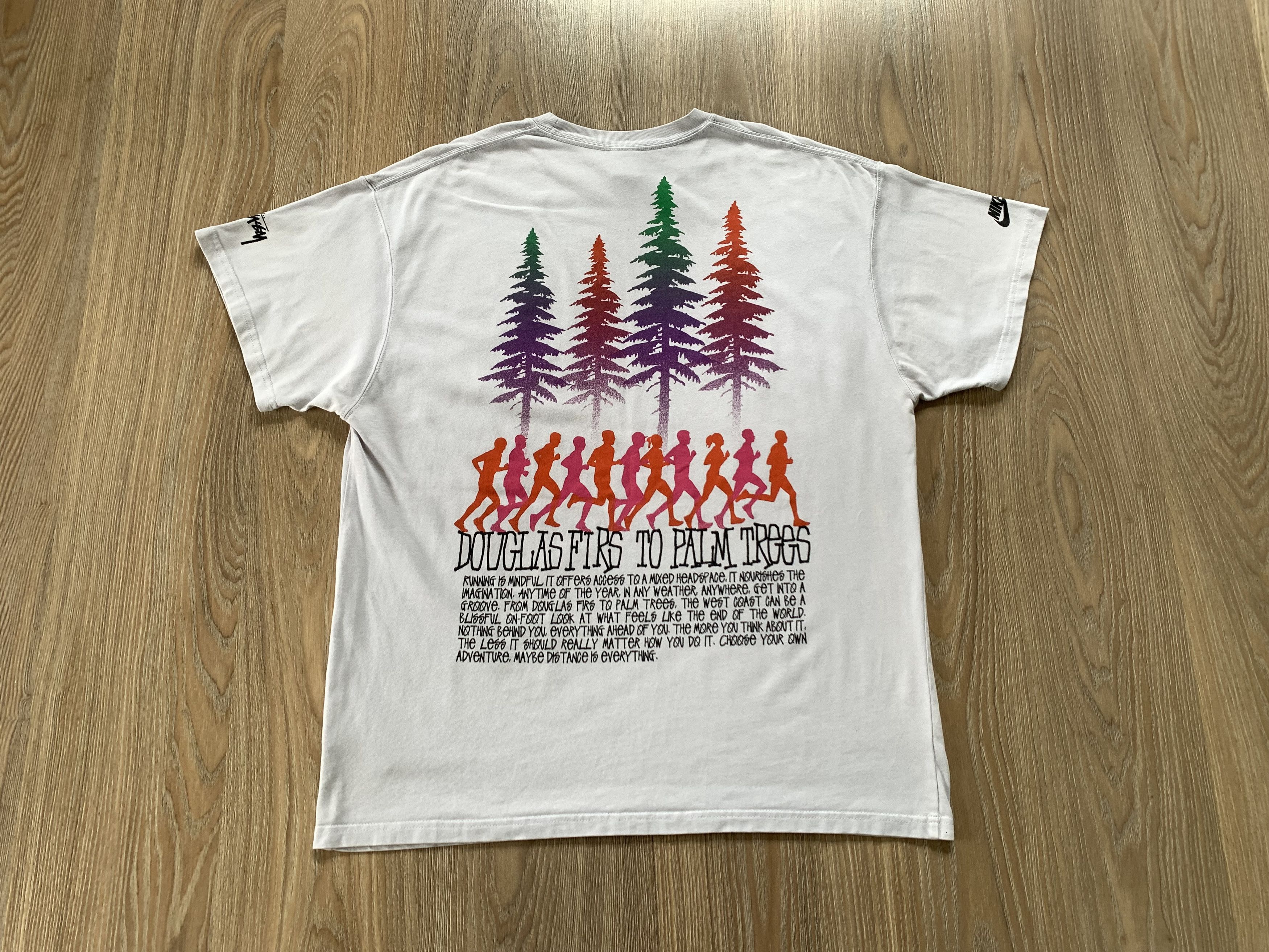 Nike × Stussy Stussy X Nike Cotton T-Shirt Size US XL / EU 56 / 4 - 3 Thumbnail