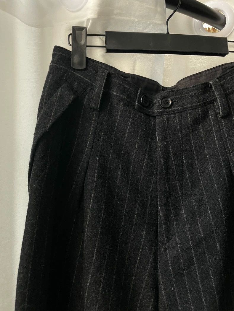 Yohji Yamamoto yohji Yamamoto size 1 Medieval Casual Grey Stripe Suit Pan Size US 28 / EU 44 - 3 Thumbnail