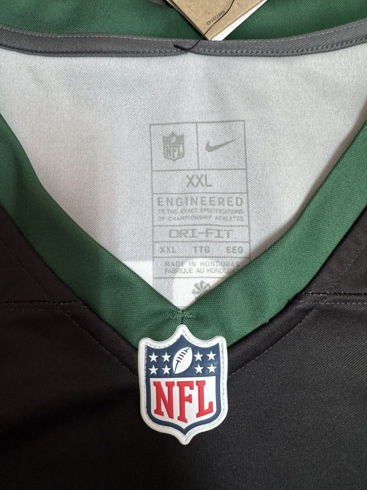 Nike Nike Engineered New York Jets Aaron Rodgers #8 NFL Jersey Size US XXL / EU 58 / 5 - 5 Thumbnail