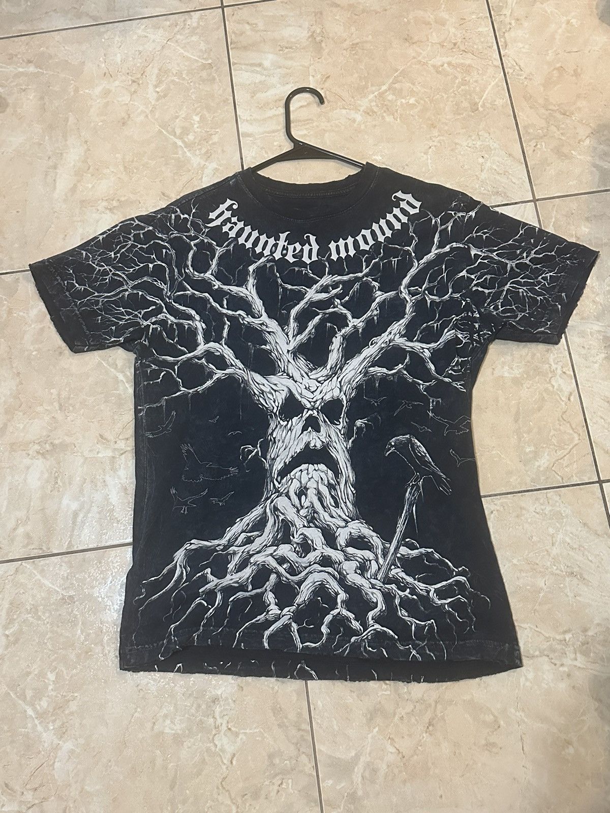 Affliction × Haunted Mound Affliction Haunted Mounted tee | Grailed