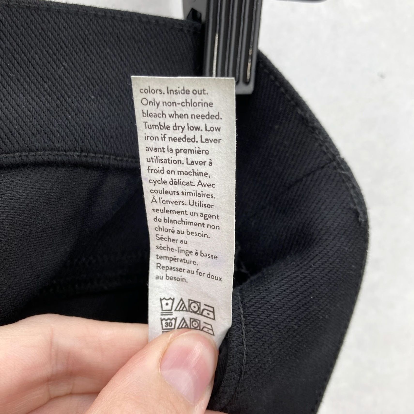 Spanx Spanx Pants Womens XS Tall Black Jean-ish Leggings High Rise Shaping Skinny Pants Size 26" / US 2 / IT 38 - 7 Thumbnail