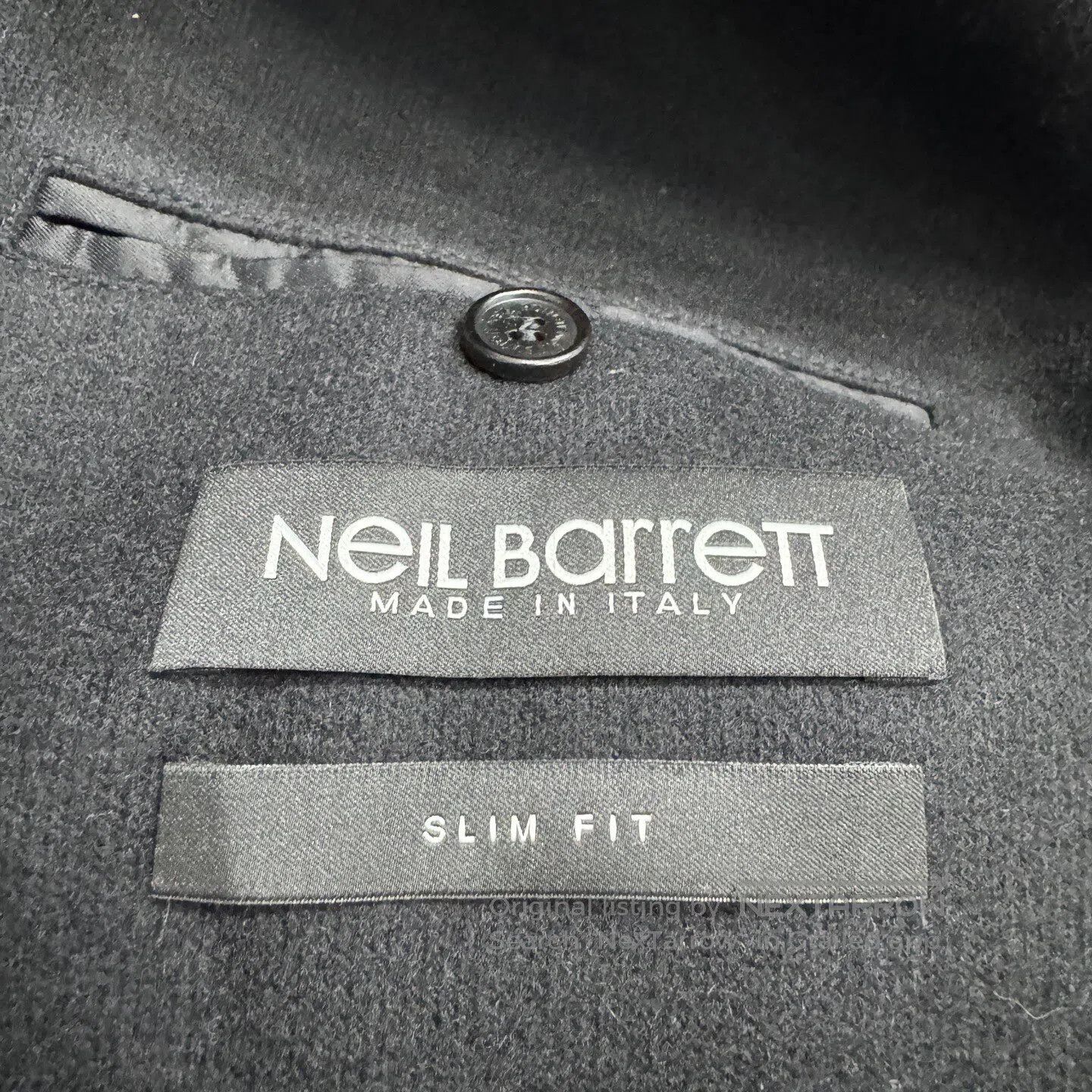 Neil Barrett NEIL BARRETT Wool coat| Size US S / EU 44-46 / 1 - 5 Thumbnail