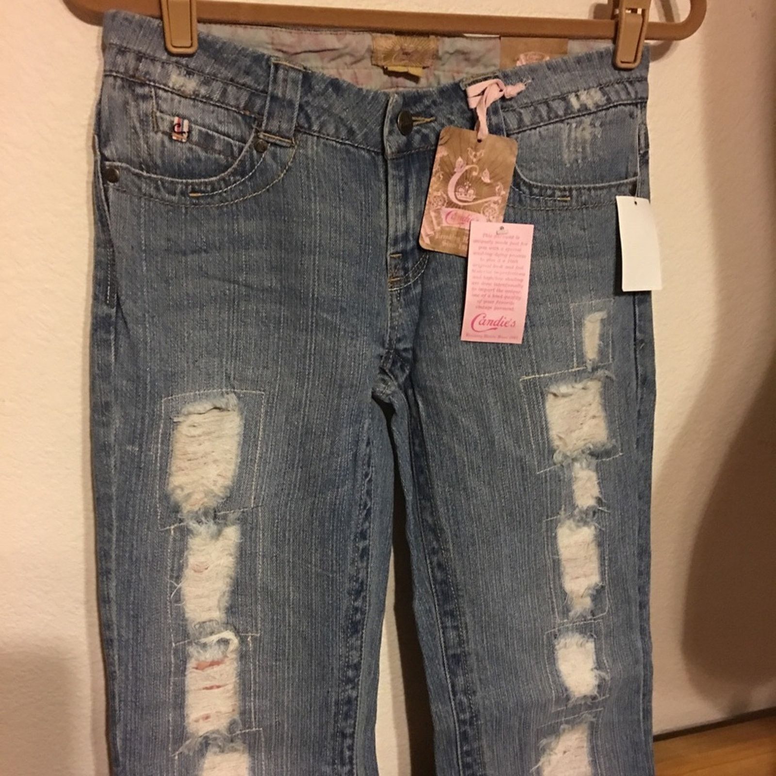 Other Candies distressed boot cut jeans NWT 7 Size 32" / US 10 / IT 46 - 2 Thumbnail