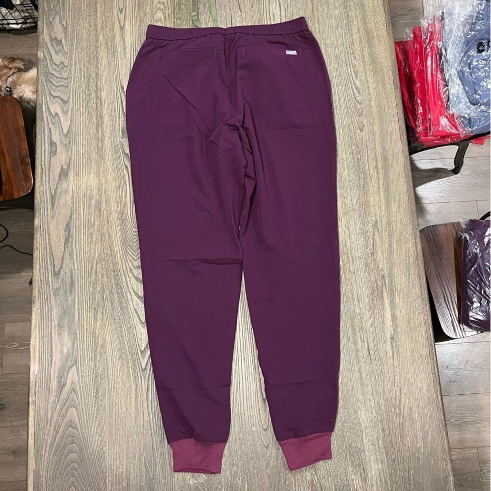 Vintage NWT Figs Tansen Jogger Scrub Pants Drawstring Purple XL Size 40" / US 18 - 7 Thumbnail