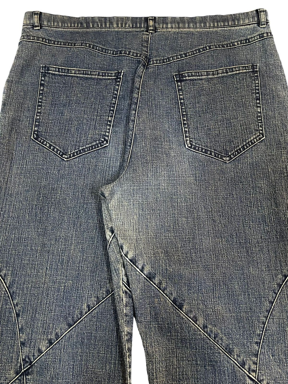 Issey Miyake Vintage Japanese Brand Avant Garde Style Baggy Jeans Size US 32 / EU 48 - 6 Thumbnail