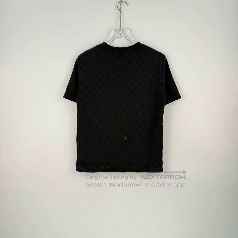Louis Vuitton Louis Vuitton Black full logo chain knit short sleeves Size US S / EU 44-46 / 1 - 4 Thumbnail