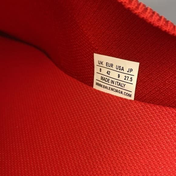 Balenciaga New Authentic Women’s Balenciaga Red Speed Mule sneakers San Size US 9.5 / EU 42-43 - 10 Thumbnail