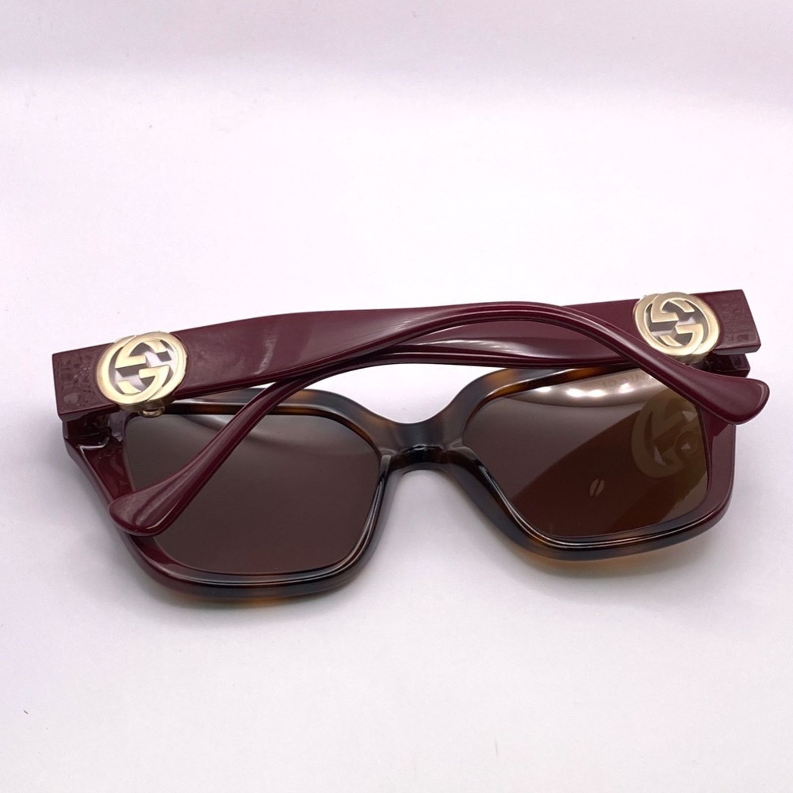 NWT GUCCI GG1023s - 003 Burgundy / Brown
Sunglasses Gucci Gucci NWT GUCCI GG1023s-003 Burgundy / Brown(GG1023S  main image 4