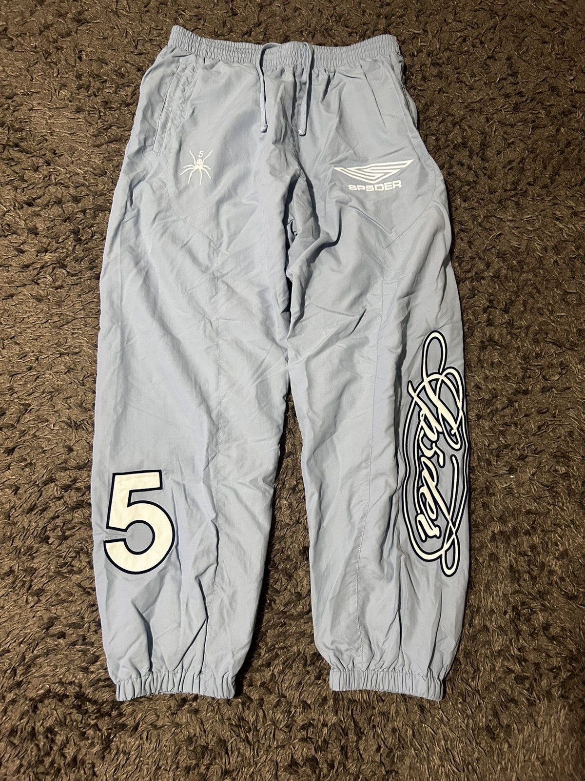 Sp5der SP5DER SCRIPT WARM UP PANT (SEEN ON NINE VICIOUS) ken carson Size US 33 - 1 Thumbnail