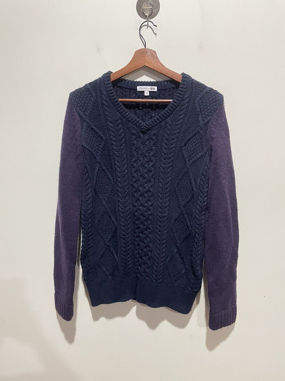 JW Anderson × Uniqlo J.W.Anderson X Uniqlo two tone Sweatshirt Size US L / EU 52-54 / 3 - 1 Thumbnail