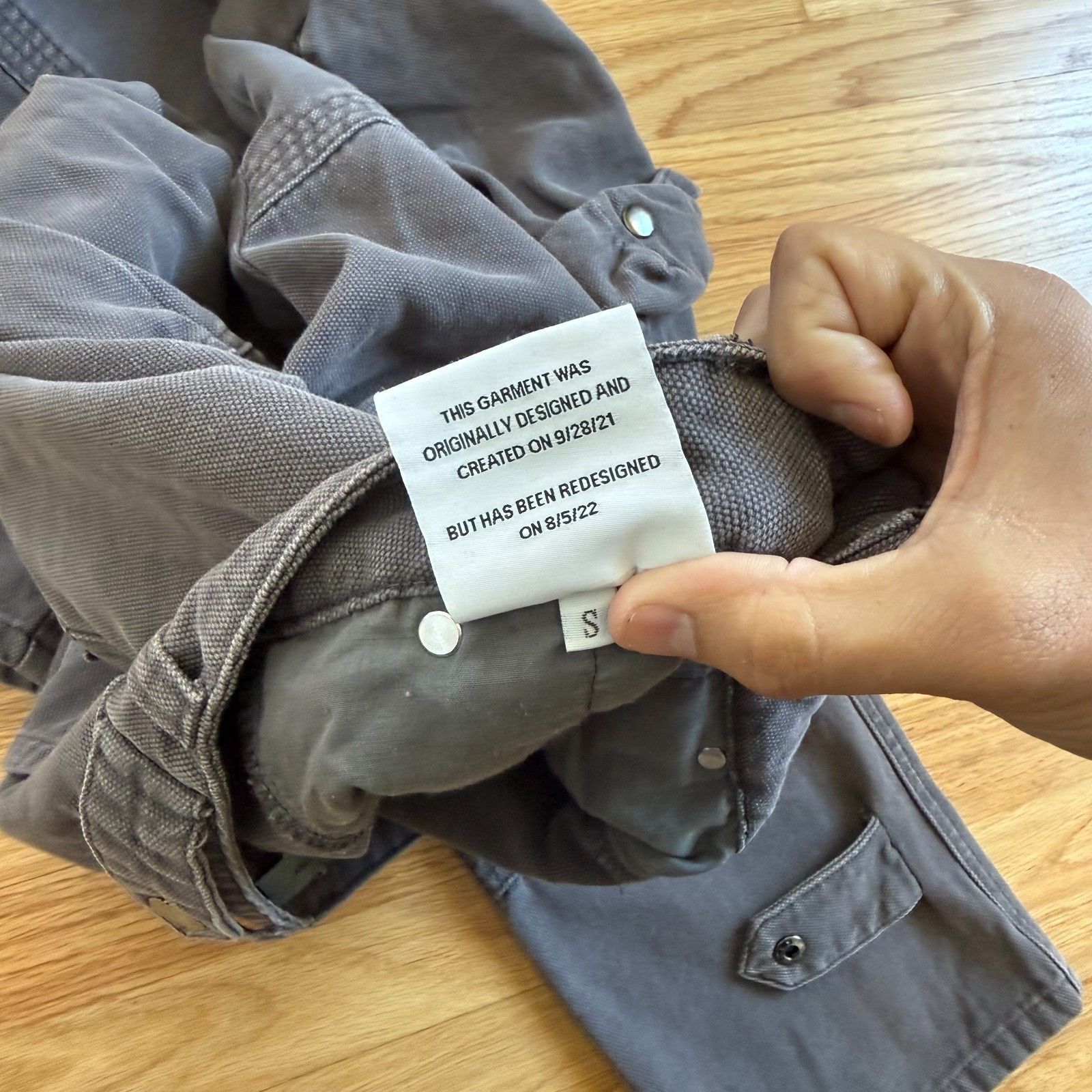 Cole Henry Cole Henry Grey Parachute Cargo Pants 30/29 Size US 30 / EU 46 - 8 Thumbnail