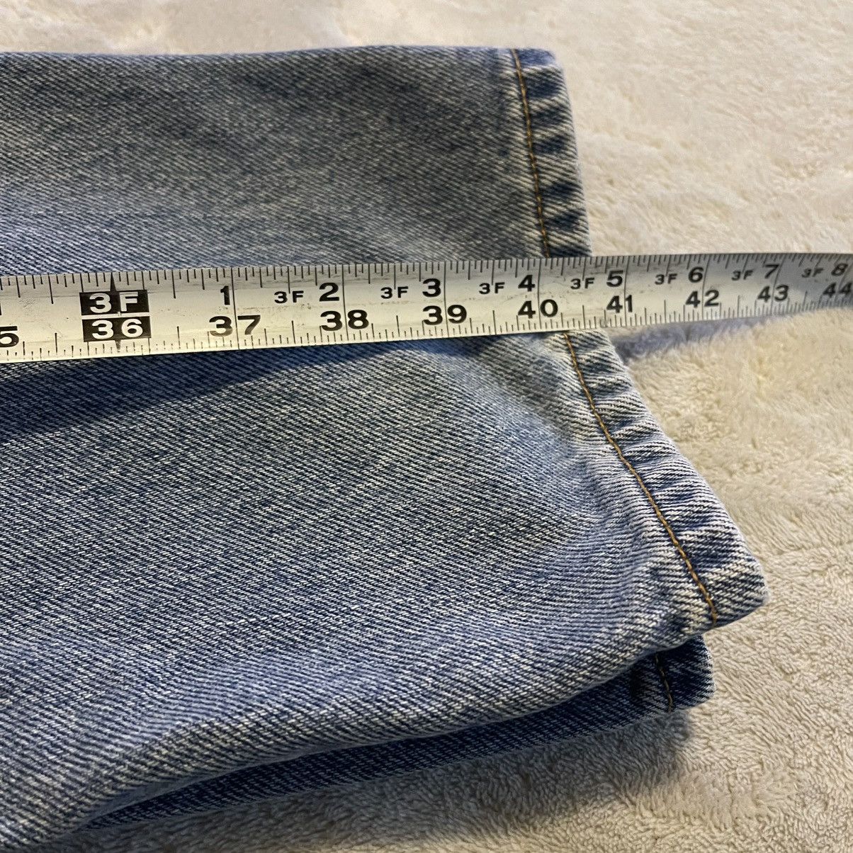 Levi's Vintage Levi's 550 Jeans Women 16 Blue Relaxed Fit Tapered Size 33" - 8 Thumbnail
