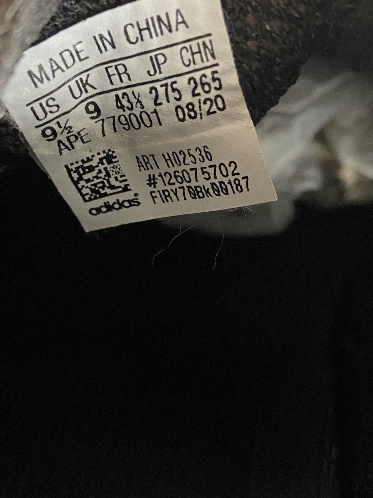 Adidas Used adidas Yeezy Boost 380 "Onyx Reflective" size 9,5US Size US 9.5 / EU 42-43 - 12 Thumbnail