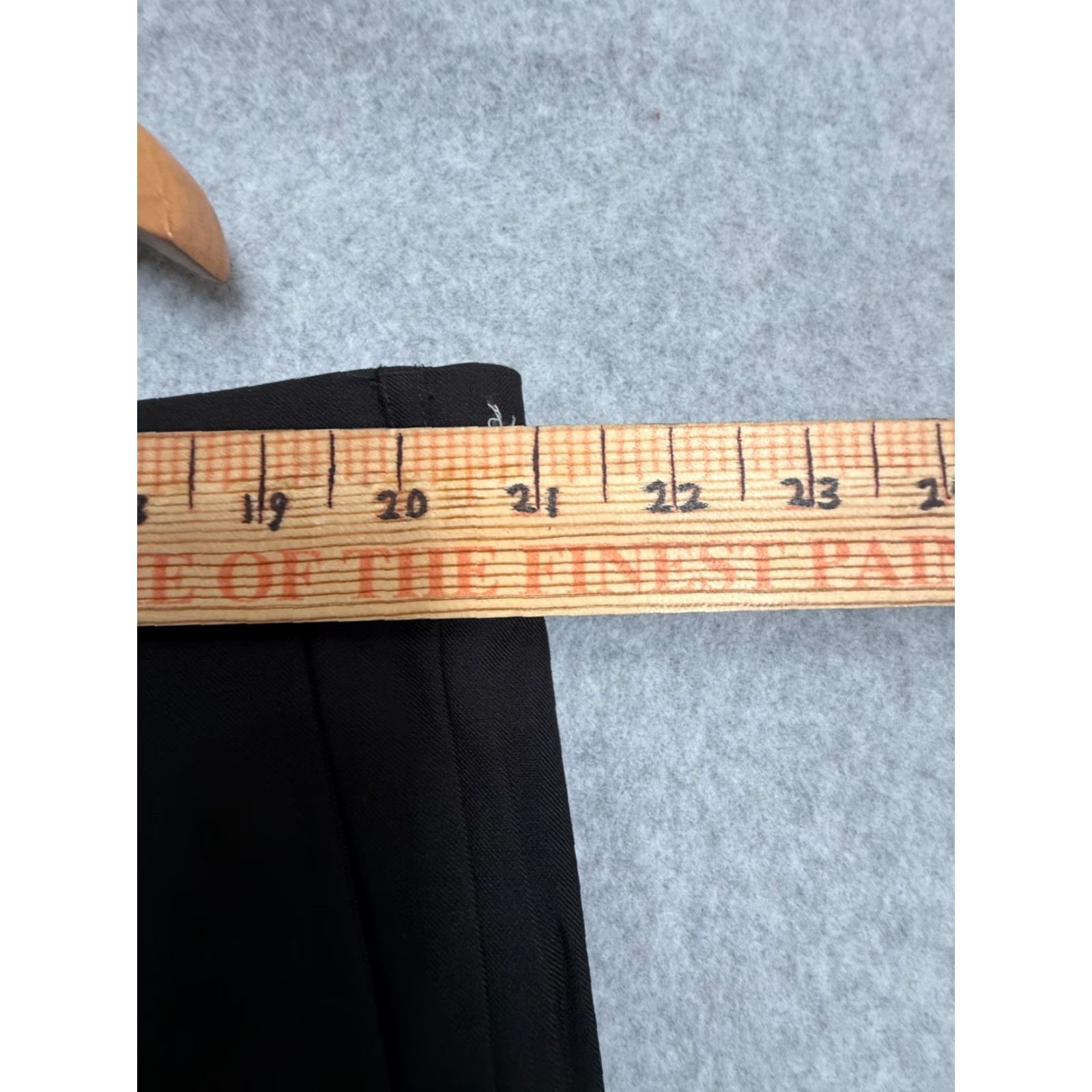 George George Dress Pants Men’s 44x32 Black Flat Front Classic Fit Slacks Trousers Adult Regular Inseam 32 Men Black Dress Pants 44x32 Size US 44 / EU 60 - 5 Thumbnail