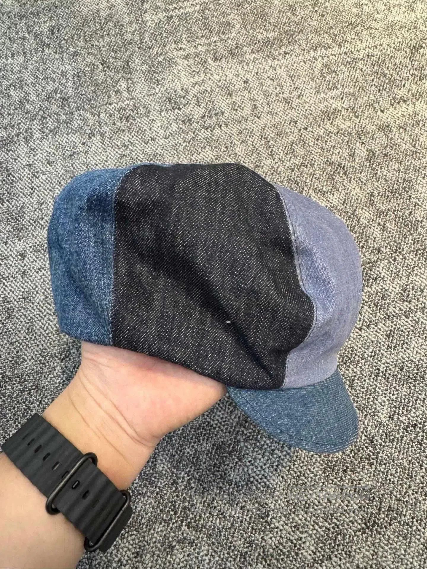 Dior Dior Denim Color Block Baseball Cap. Size ONE SIZE - 2 Thumbnail