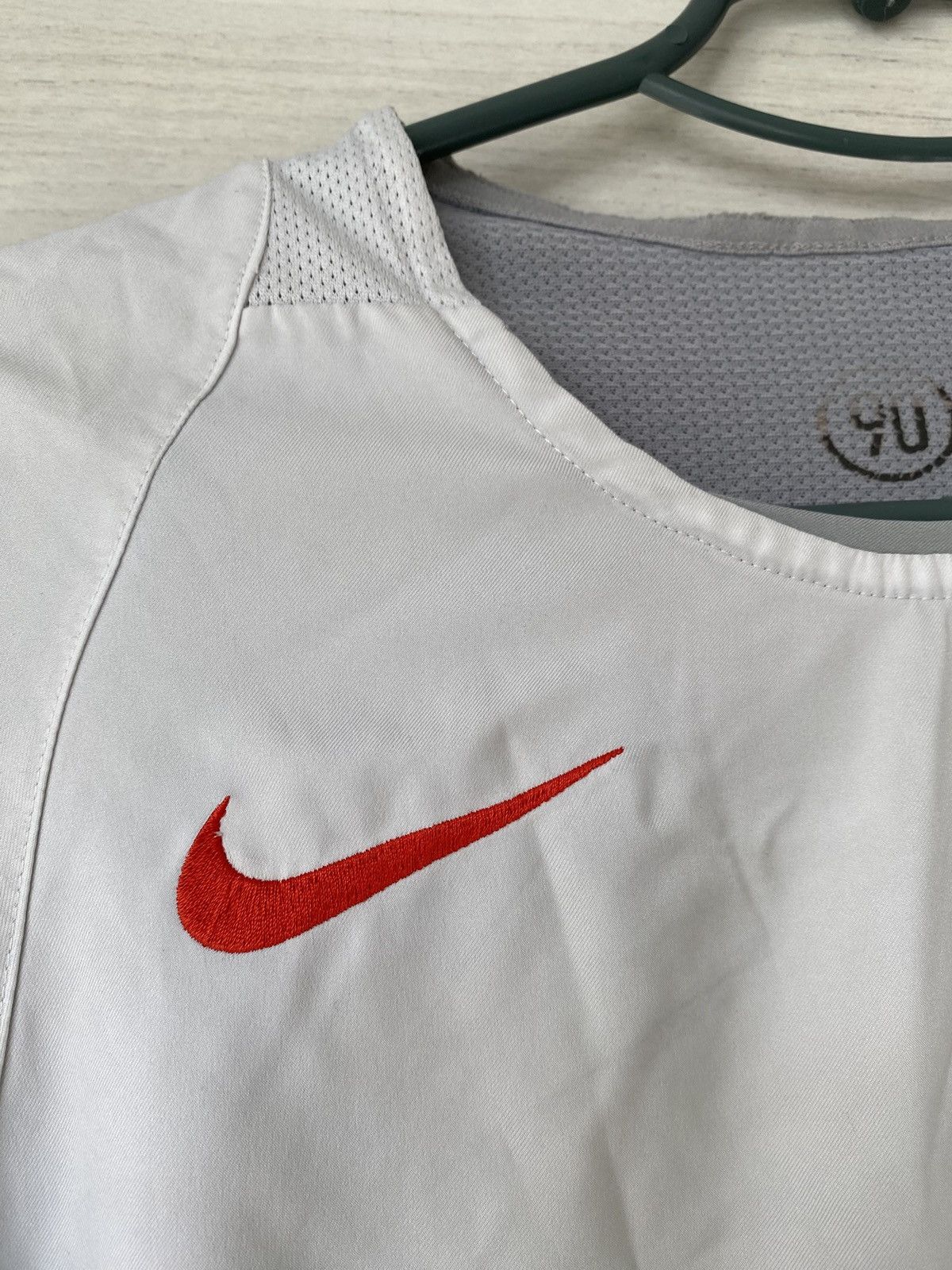 Nike Nike Total 90 White Football Training Jersey Small Size US S / EU 44-46 / 1 - 4 Thumbnail