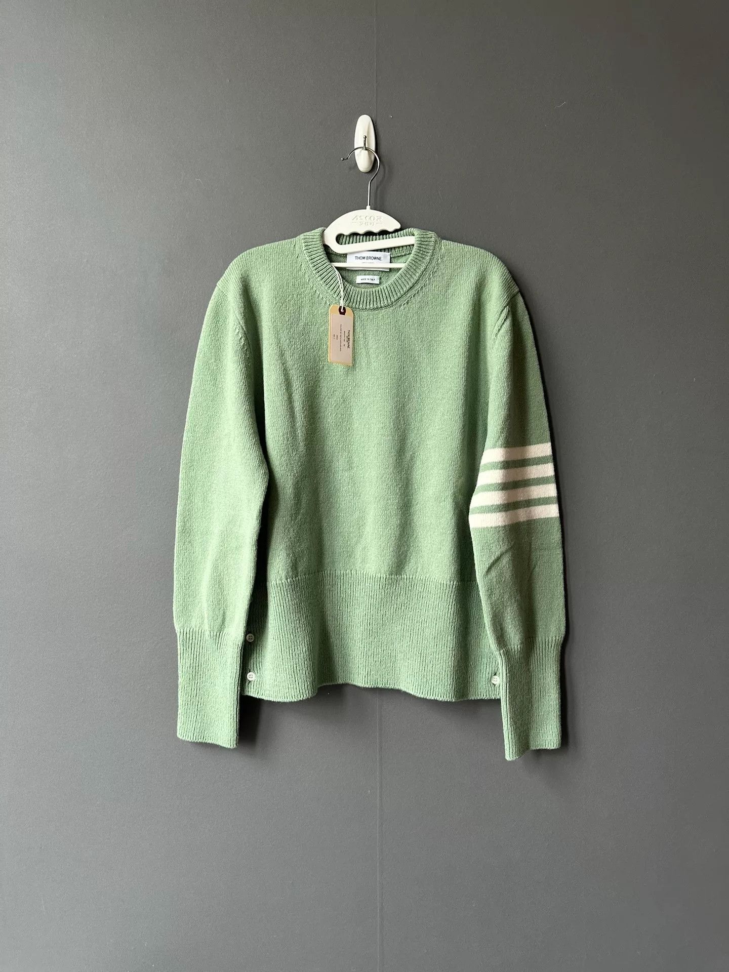 Thom Browne Thom Browne Green Sweater Size 3 Size US S / EU 44-46 / 1 - 1 Thumbnail