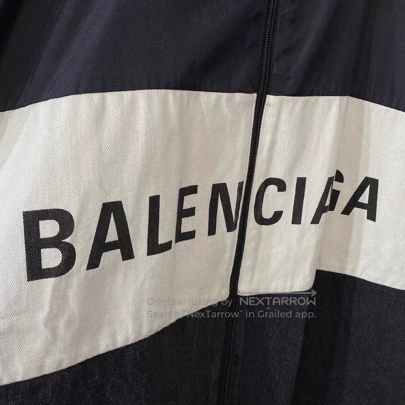 Balenciaga Balenciaga Nylon blend denim letter print logo Size XS / US 0-2 / IT 36-38 - 4 Thumbnail