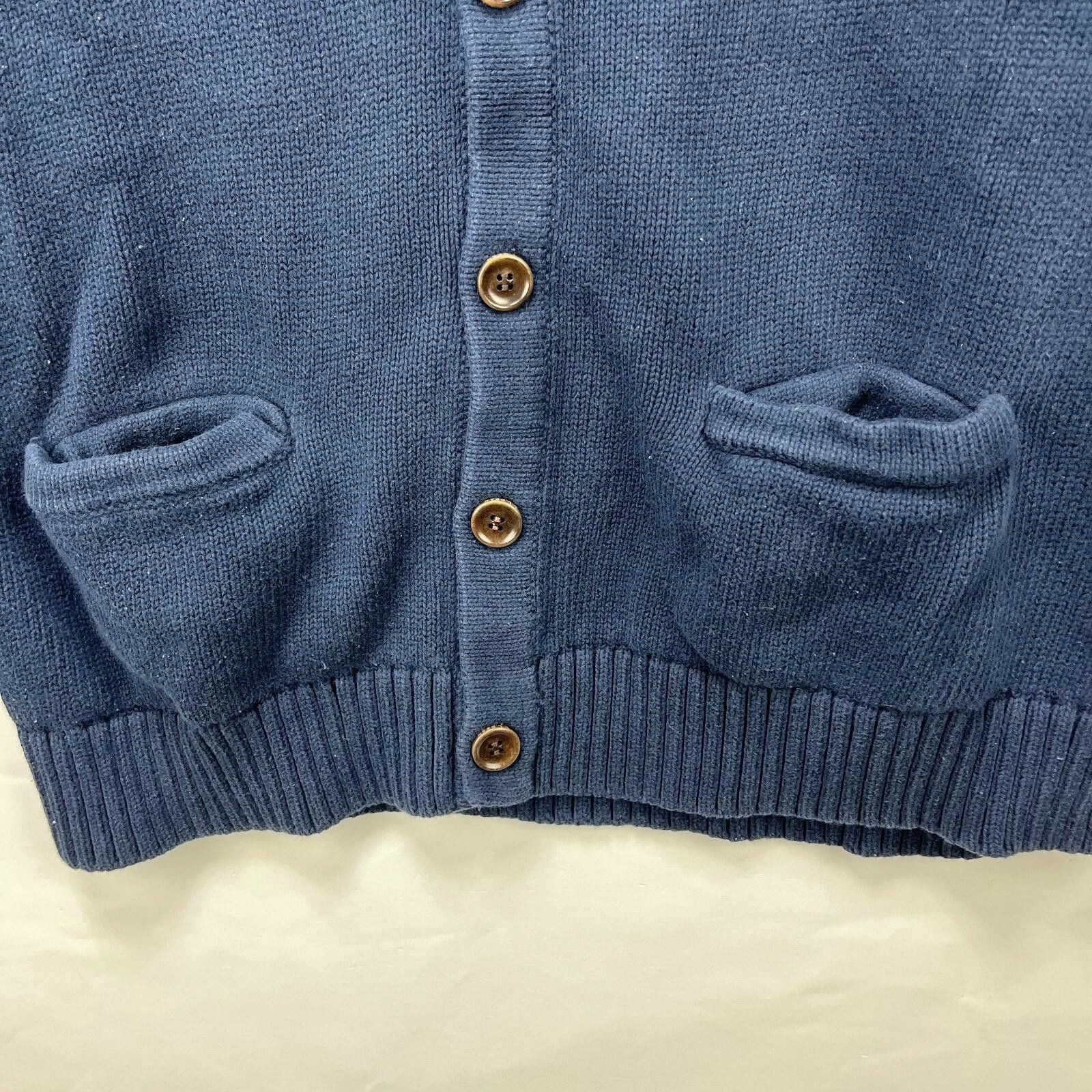 L.L. Bean Vintage L.L. Bean Cardigan Knit Sweater Large Cotton Size US L / EU 52-54 / 3 - 3 Thumbnail