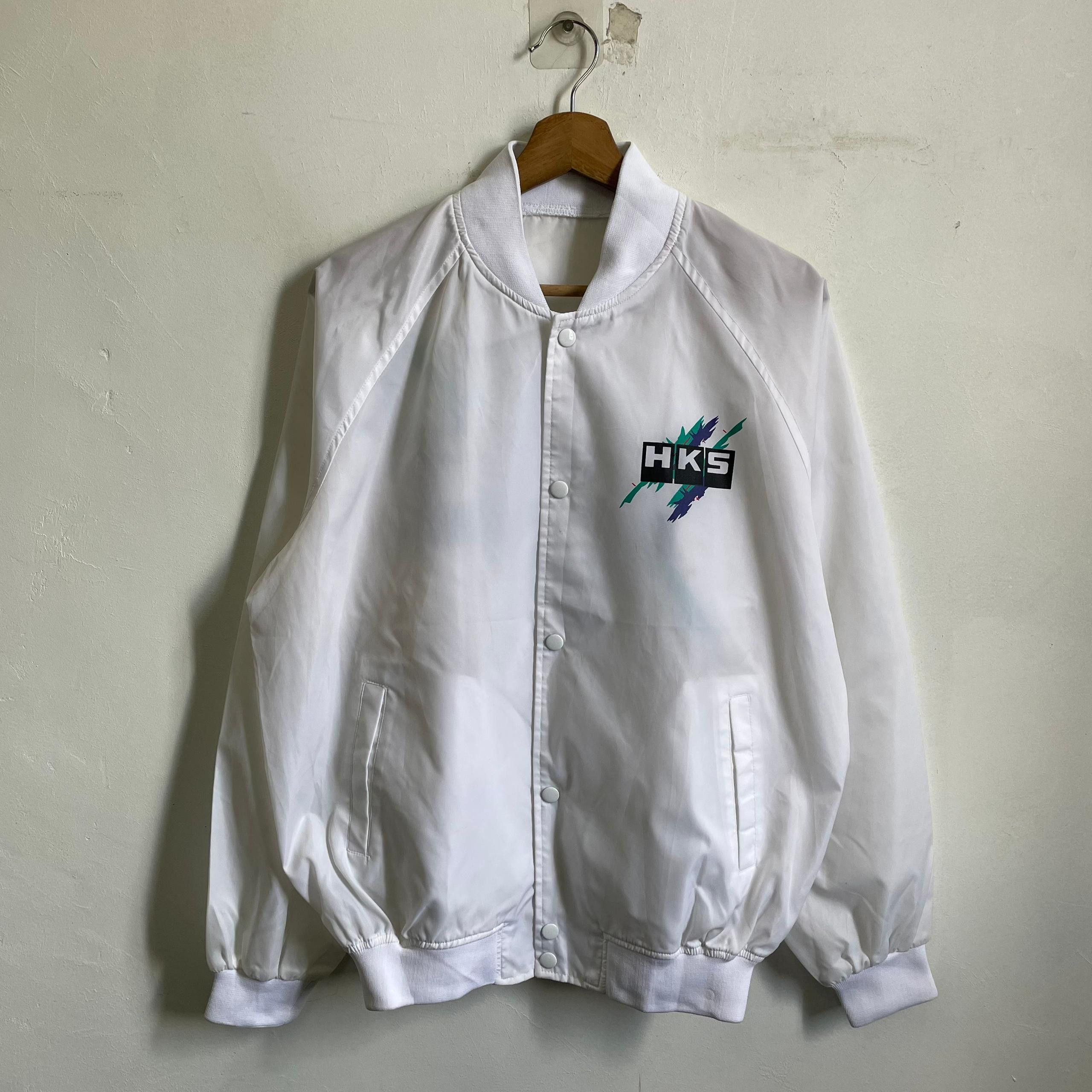 Japanese Brand × Vintage HKS Spill Oil Vintage Jacket Size US L / EU 52-54 / 3 - 4 Thumbnail