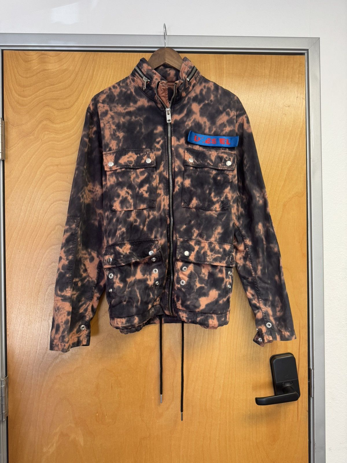Diesel Diesel Charcoal Camo Field Jacket Size US M / EU 48-50 / 2 - 1 Thumbnail