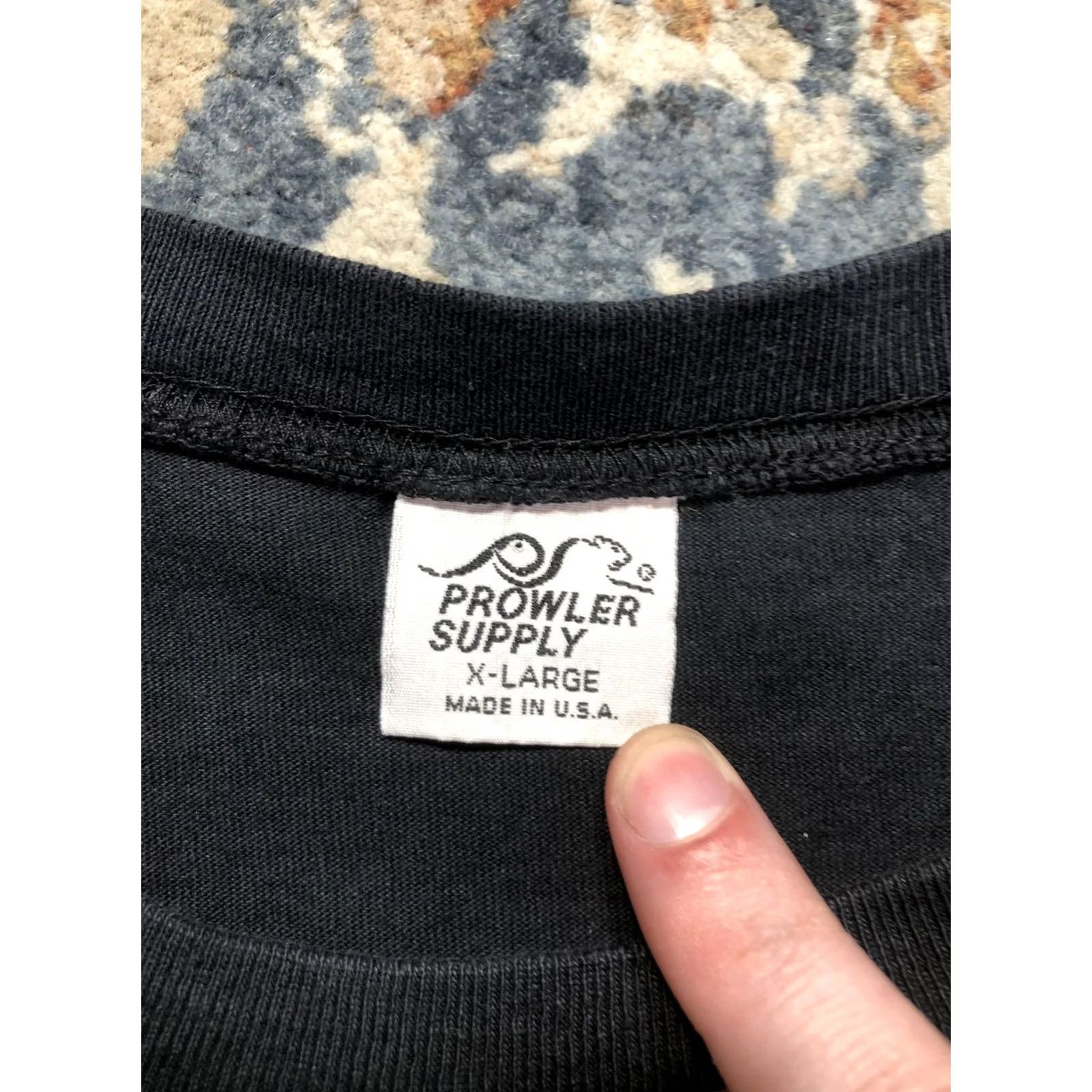 Vintage VINTAGE Prowler Supply Shirt Mens XL Black Grinch Dr Seuss Christmas Tee USA Size US XL / EU 56 / 4 - 7 Thumbnail