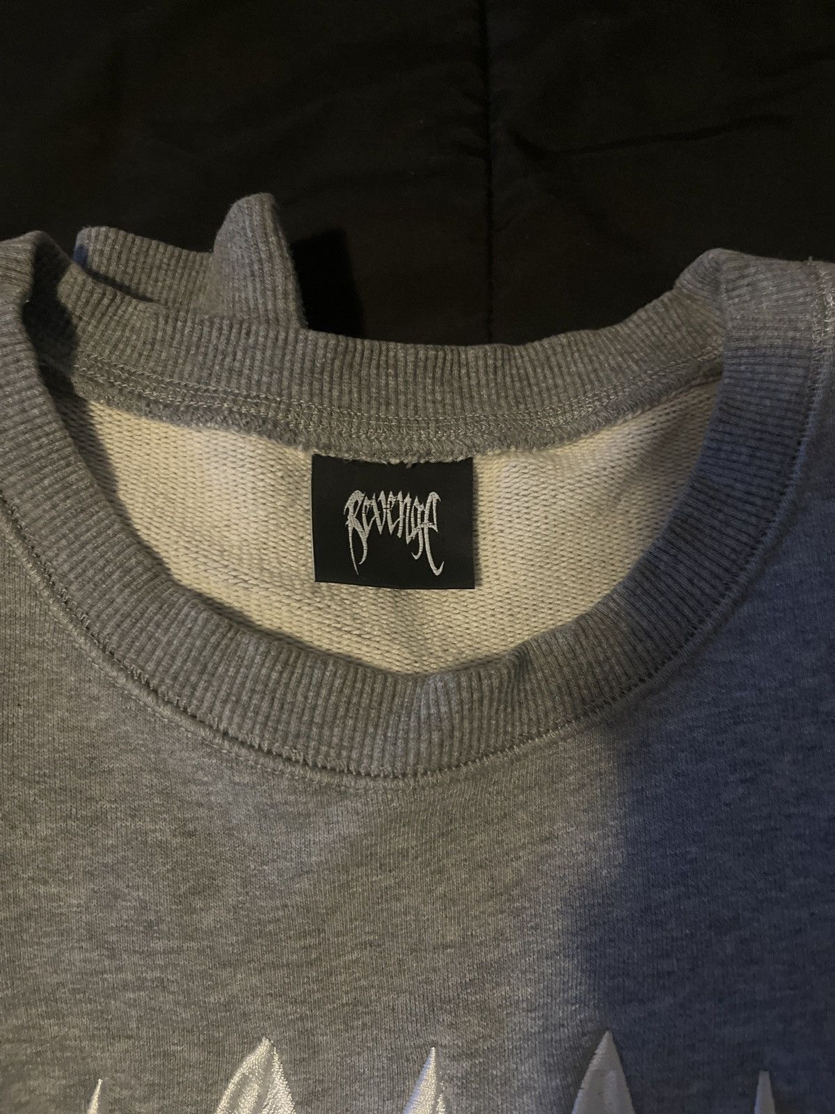 Revenge Logo grey revenge crewneck Size US S / EU 44-46 / 1 - 5 Thumbnail